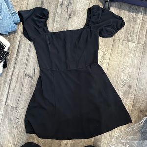 Fit and flare mini dress